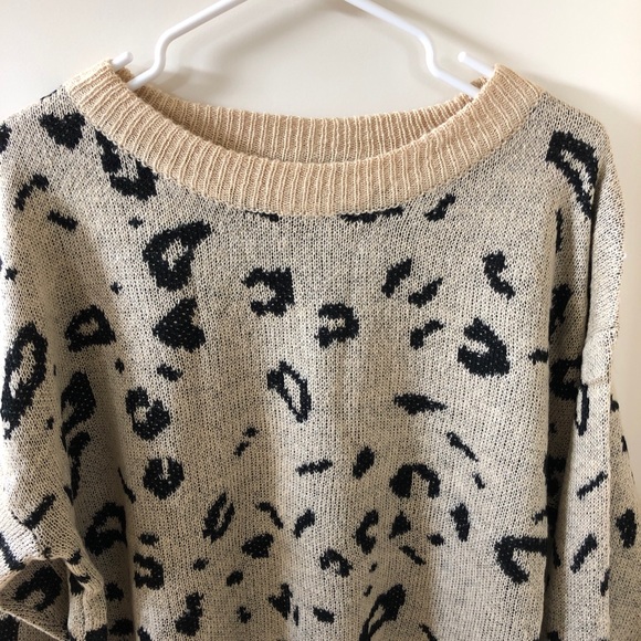 ✨Leopard Print Casual Sweater - Picture 2 of 3